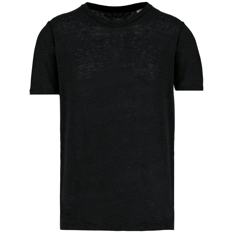 Herren-T-Shirt aus Leinen mit Rundhalsausschnitt NS320