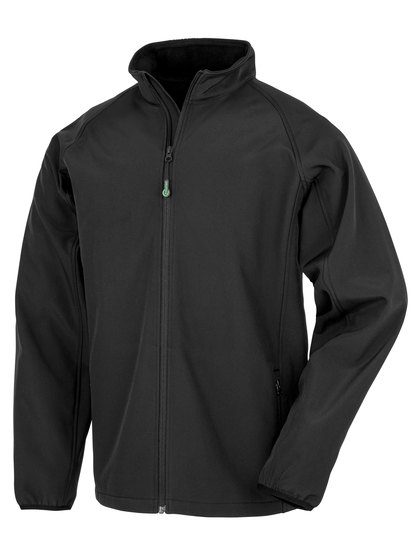 Recycled 2-Layer Printable Junior Softshell Jacket