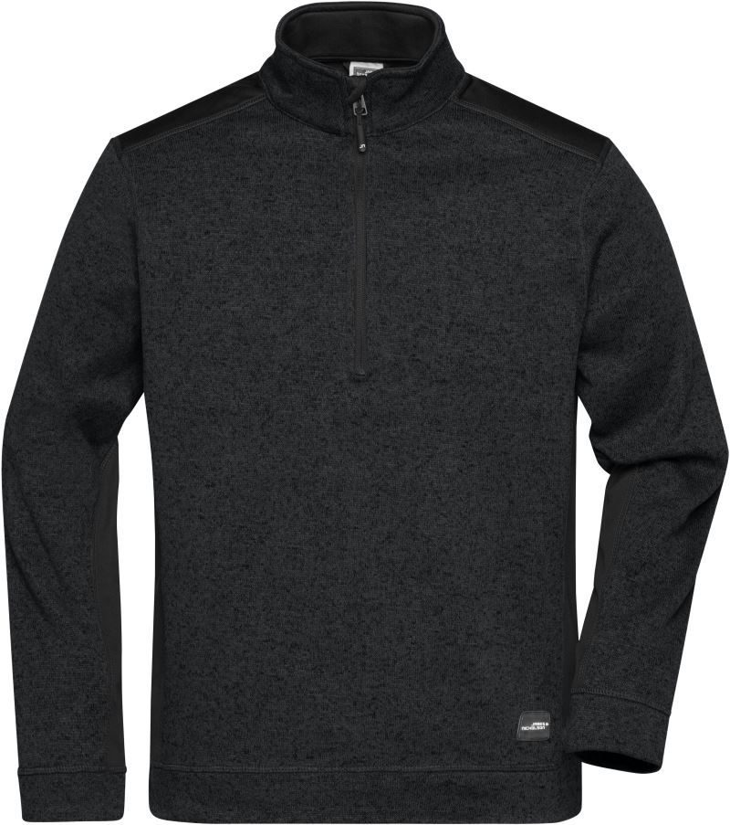 Herren Workwear Strickfleece 1/2 Zip - Strong JN 864