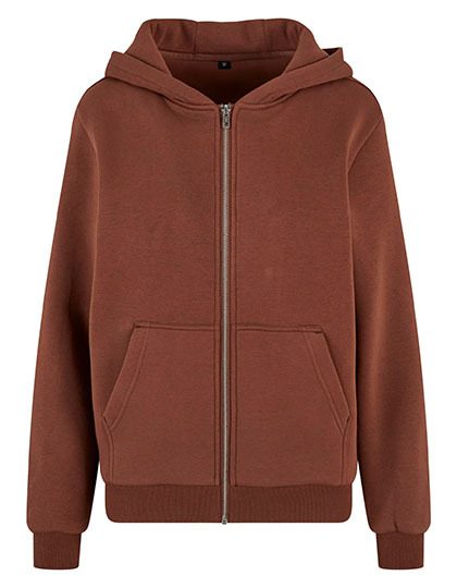 Schwere Damen Kapuzen Sweatjacke "Fluffy" BY 290