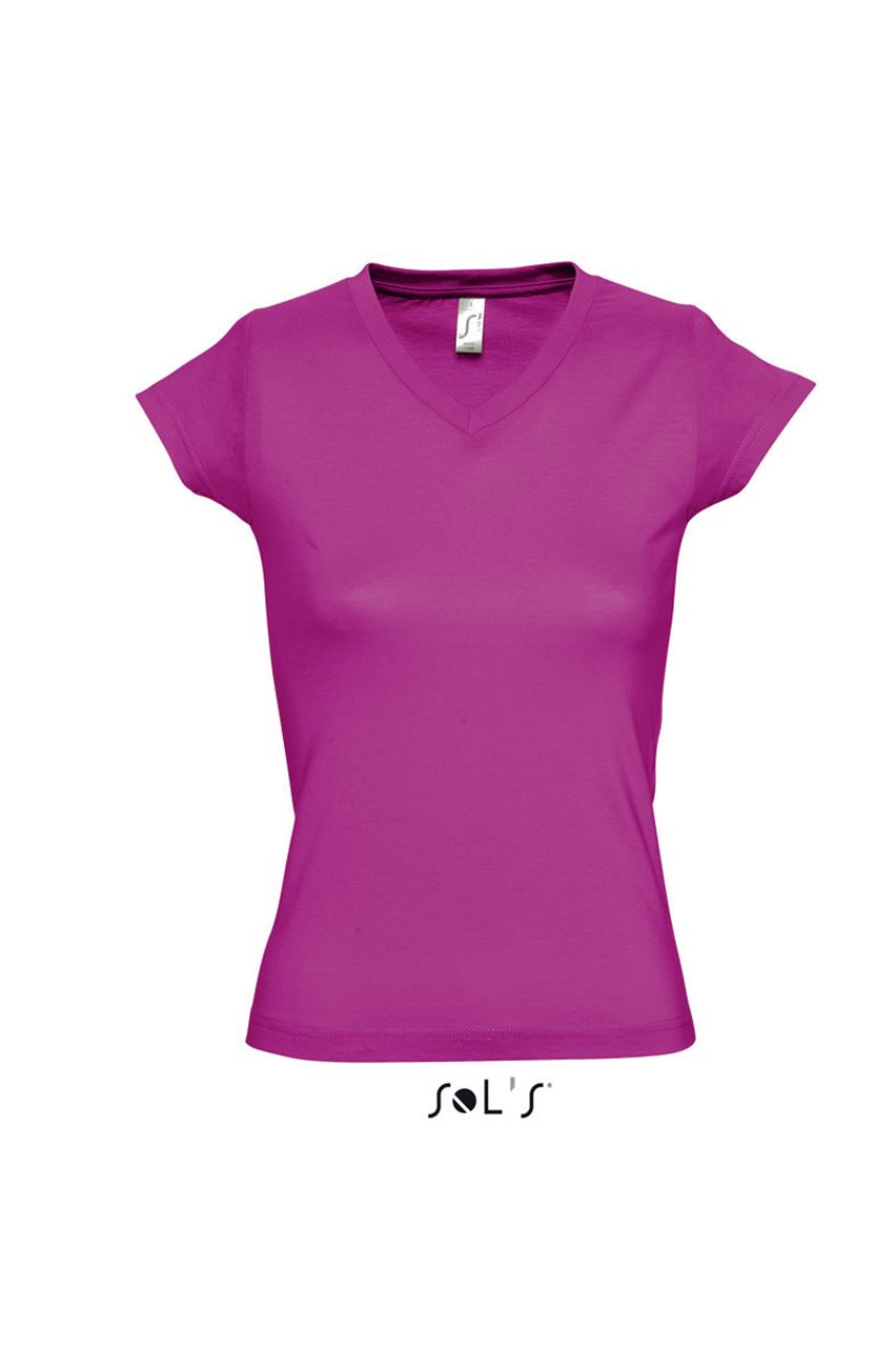 Sol's Moon - Women’s V-Neck T-Shirt