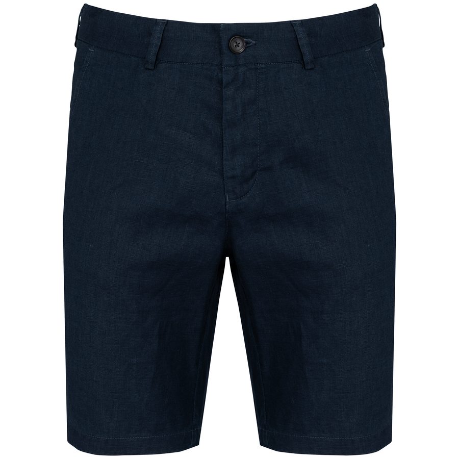 Men's Linen Bermuda